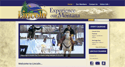 Desktop Screenshot of lincolnmontana.com